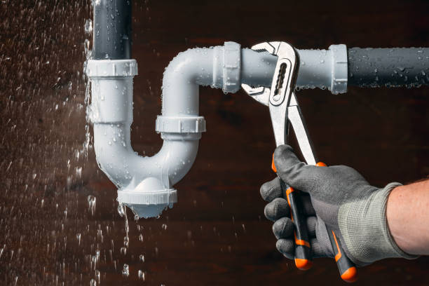 Professional Sewer Line Repair technician working in Hamilton, VA